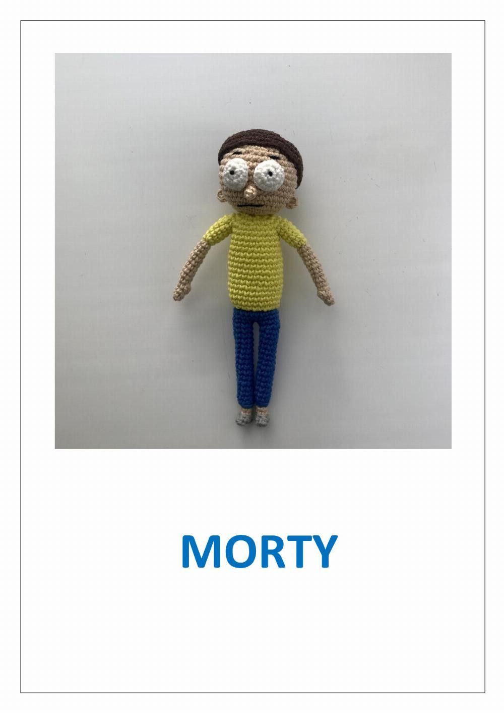 RICK AND MORTY crochet pattern