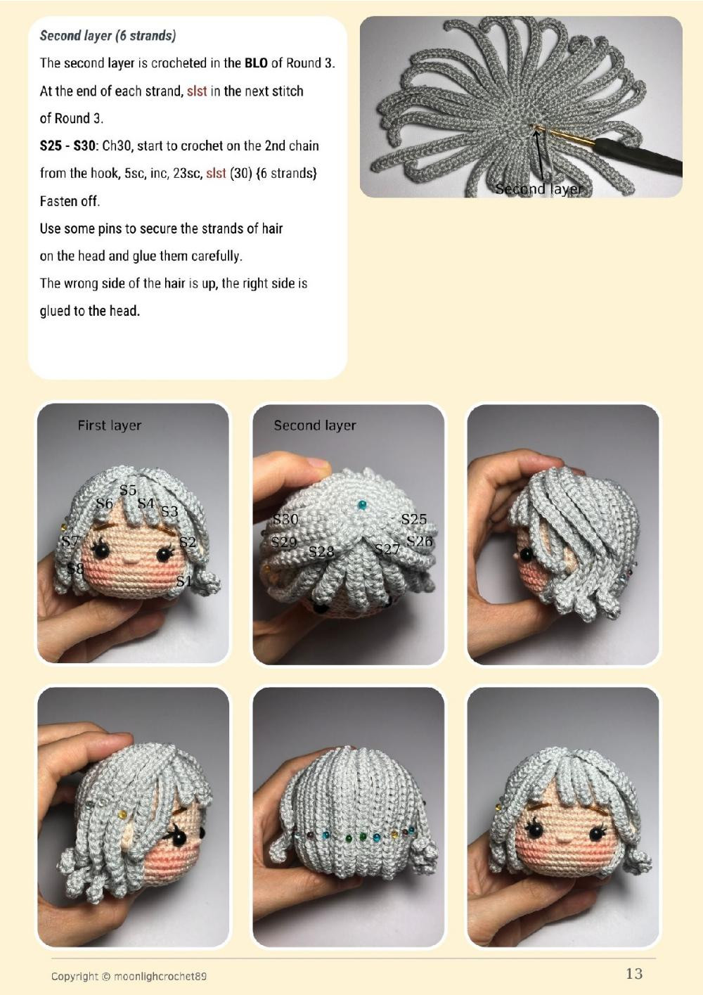 selina doll crochet pattern