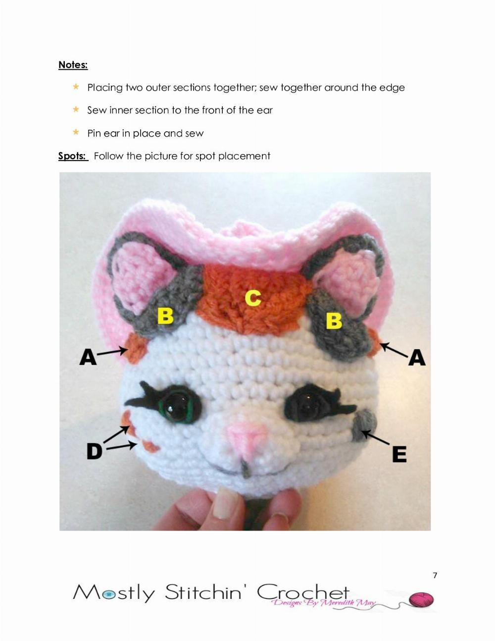 Sheriff Callie Inspired Crochet Pattern (cat)