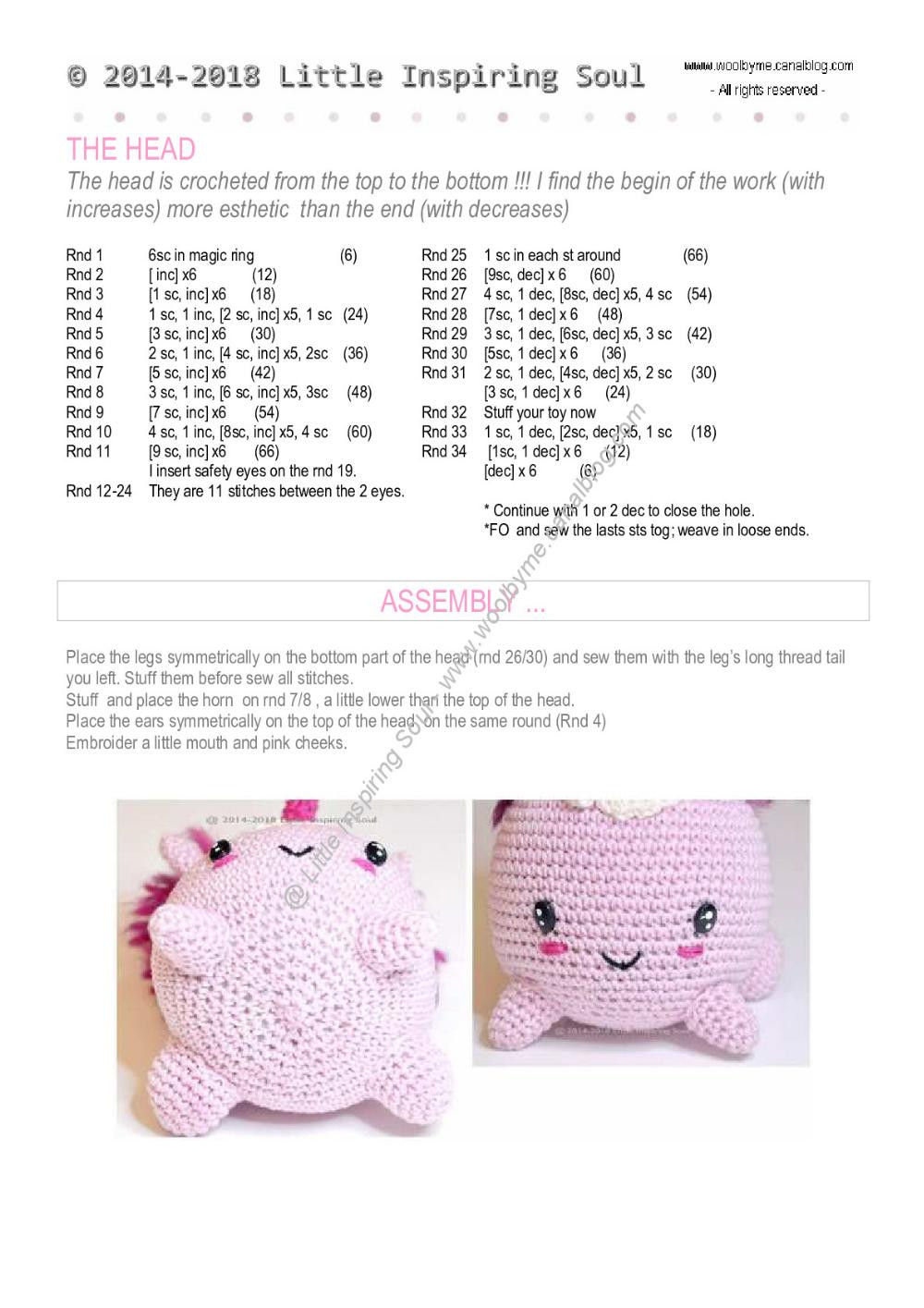 smooshy mushy la licorne crochet free pattern unicorn