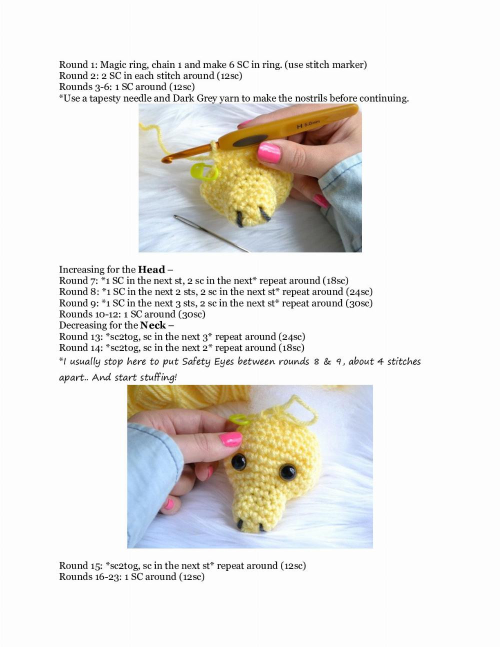 Spring Dragons crochet pattern