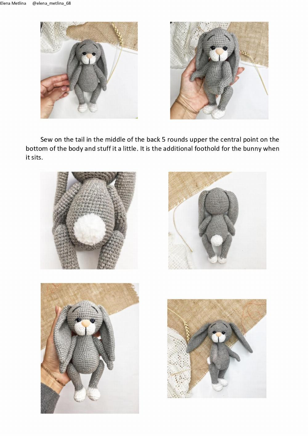 "Stephanie the Bunny" Crochet pattern