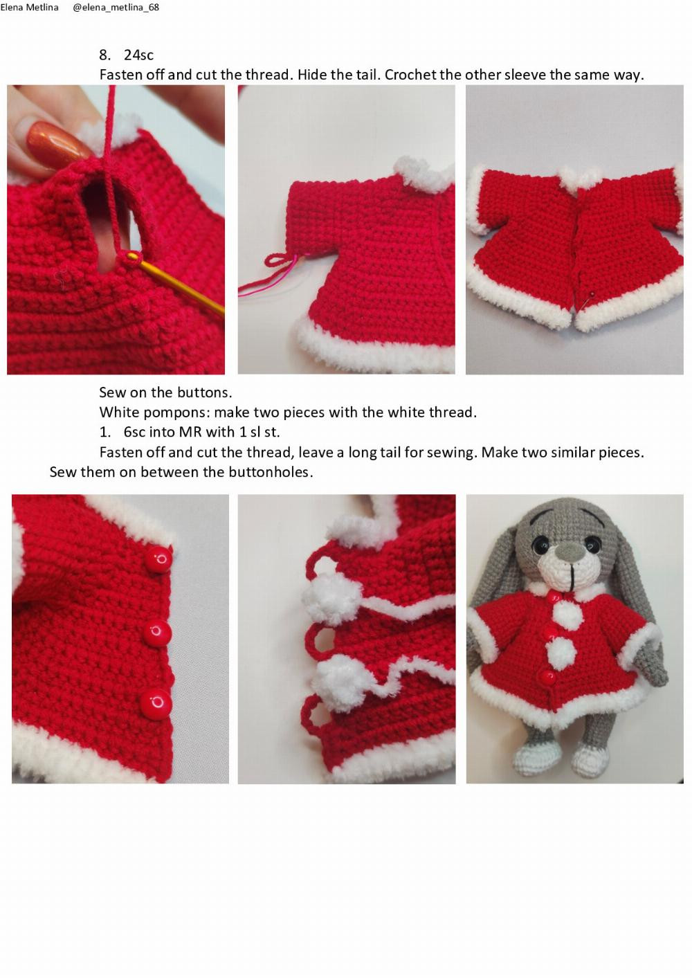 "Stephanie the Bunny" Crochet pattern