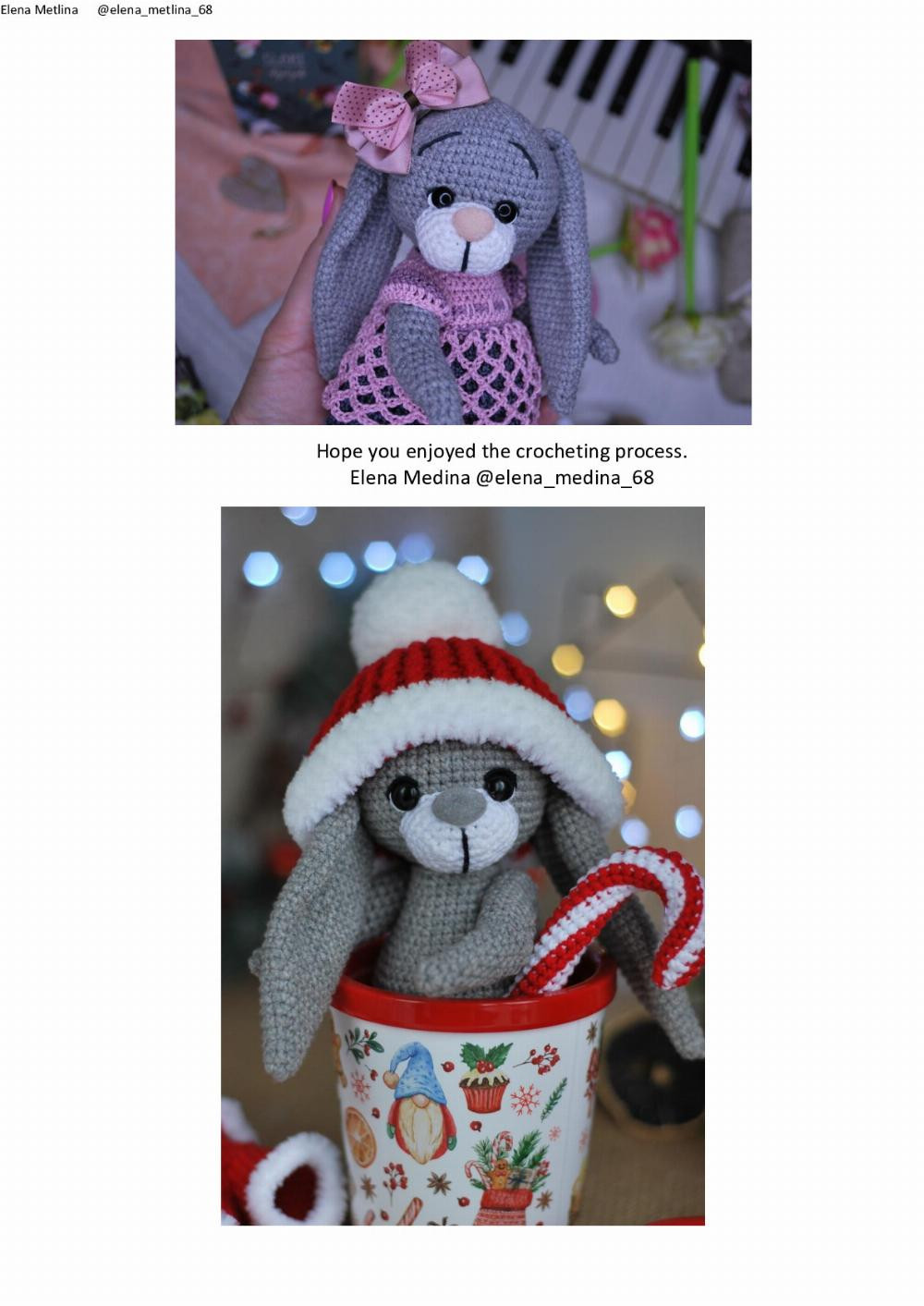 "Stephanie the Bunny" Crochet pattern