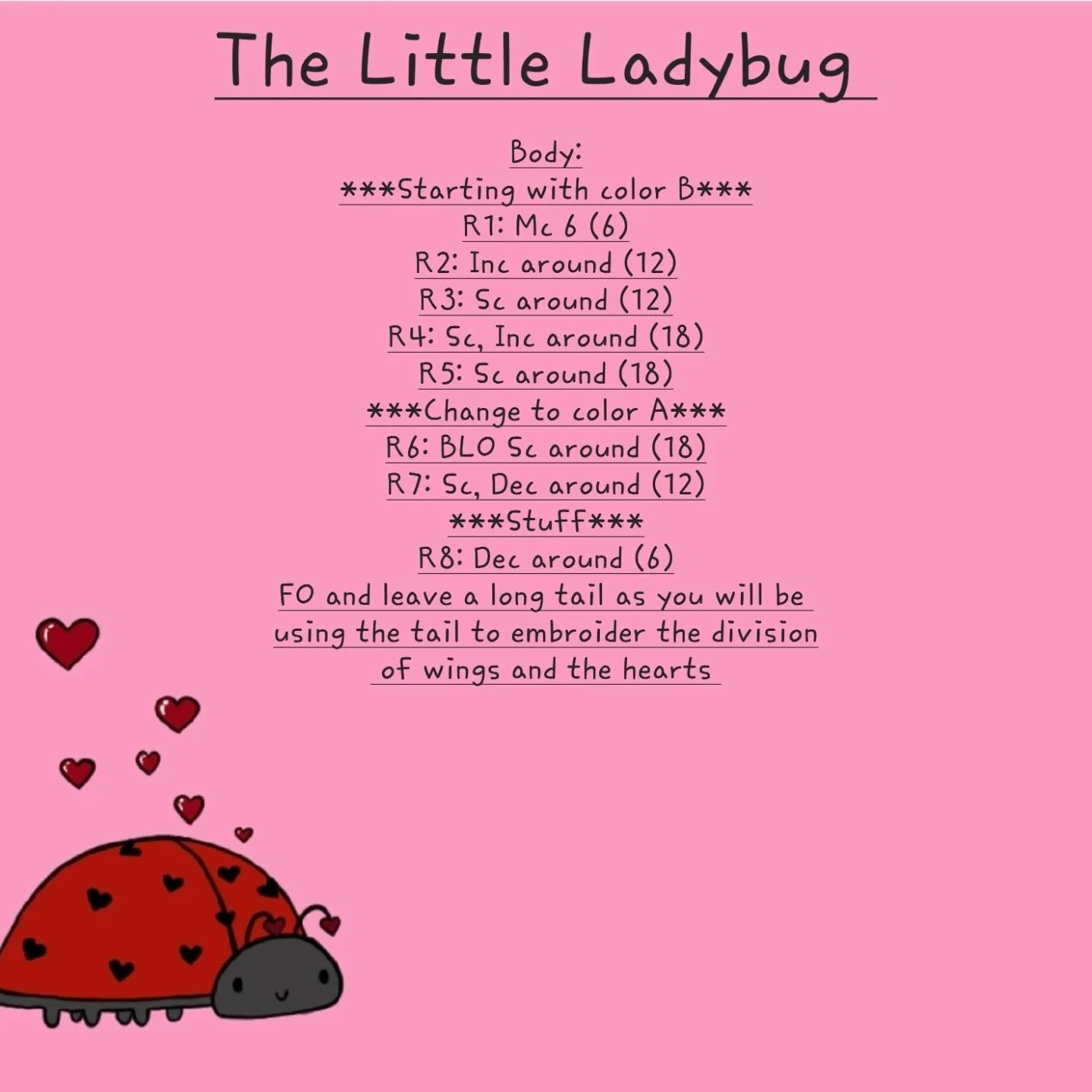 Suprise a Free little ladybug 🐞