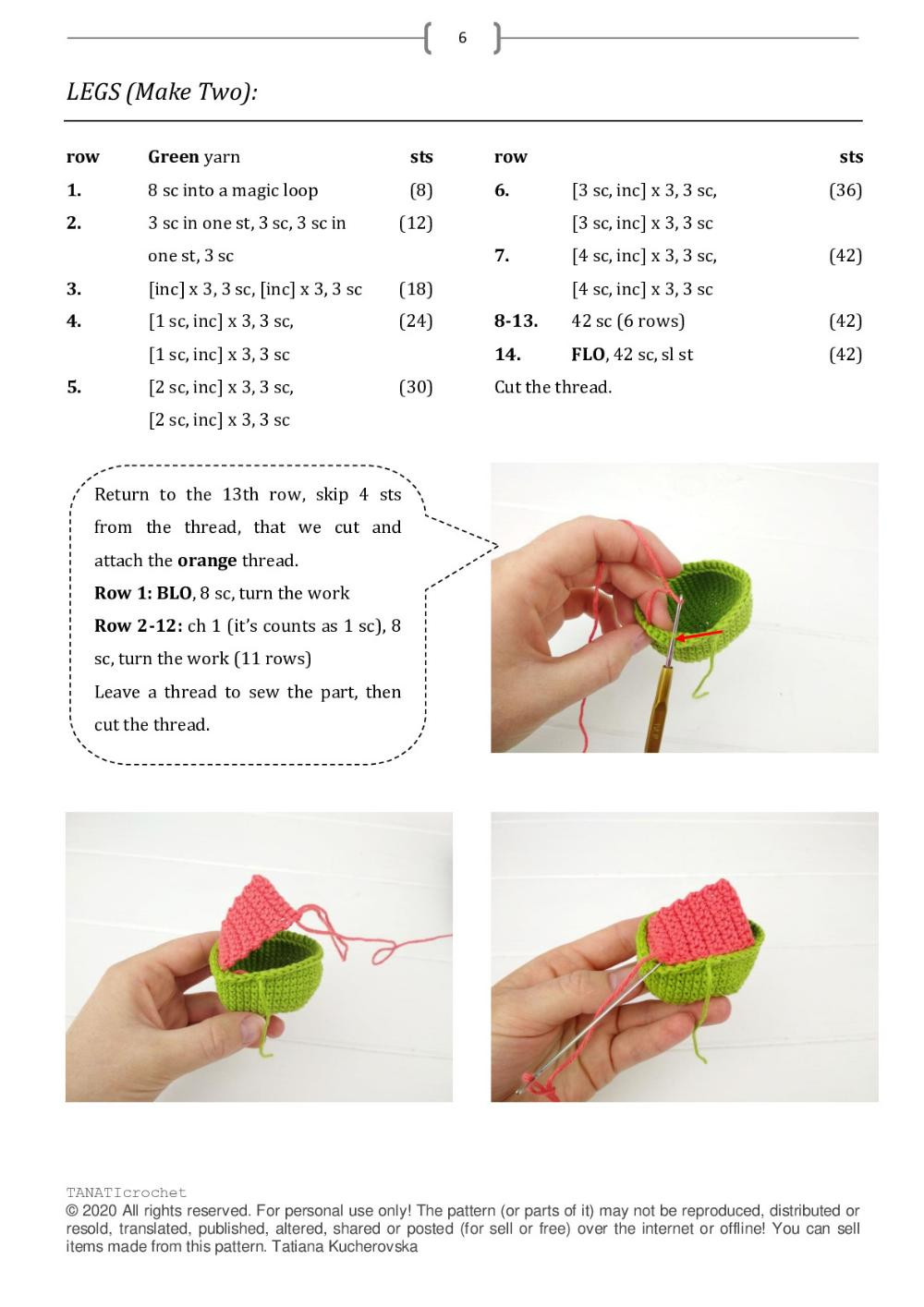 TANATI crochet CROCHET PATTERN “Theona doll”