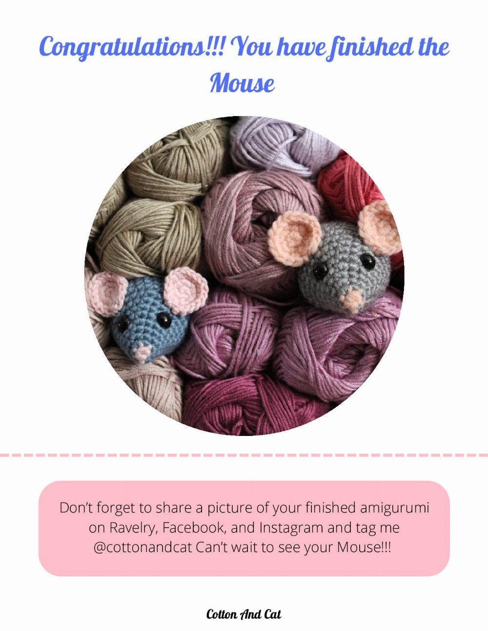 The Mouse crochet pattern