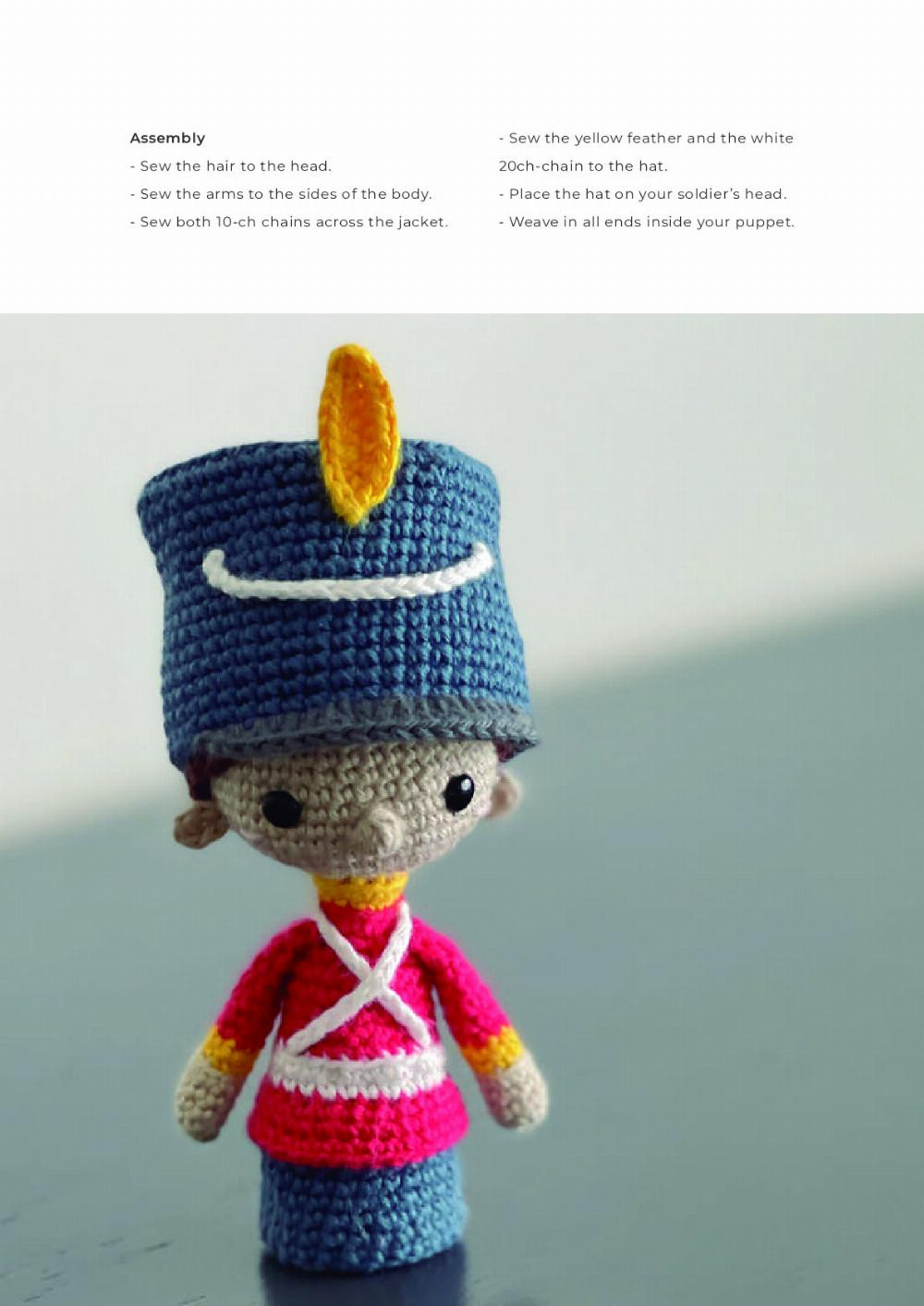 The Nutcracker Ballet doll crochet pattern