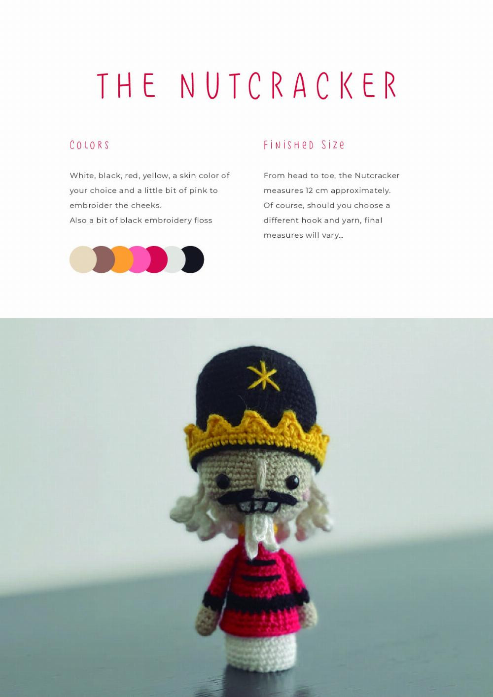 The Nutcracker Ballet doll crochet pattern