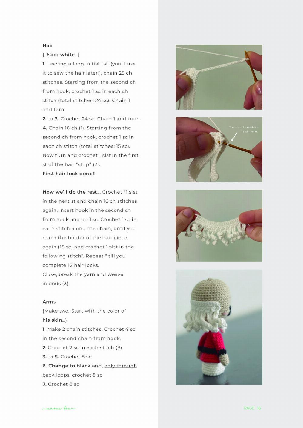 The Nutcracker Ballet doll crochet pattern