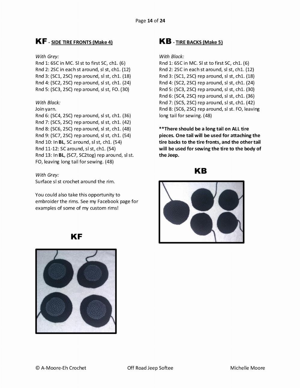 The Off Road Jeep Softee Pattern