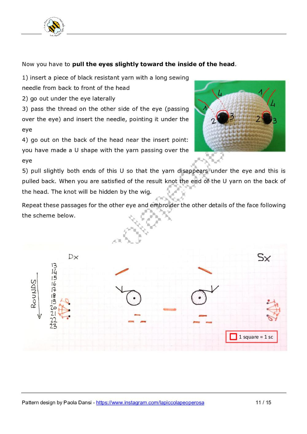 VERA body pattern Pattern