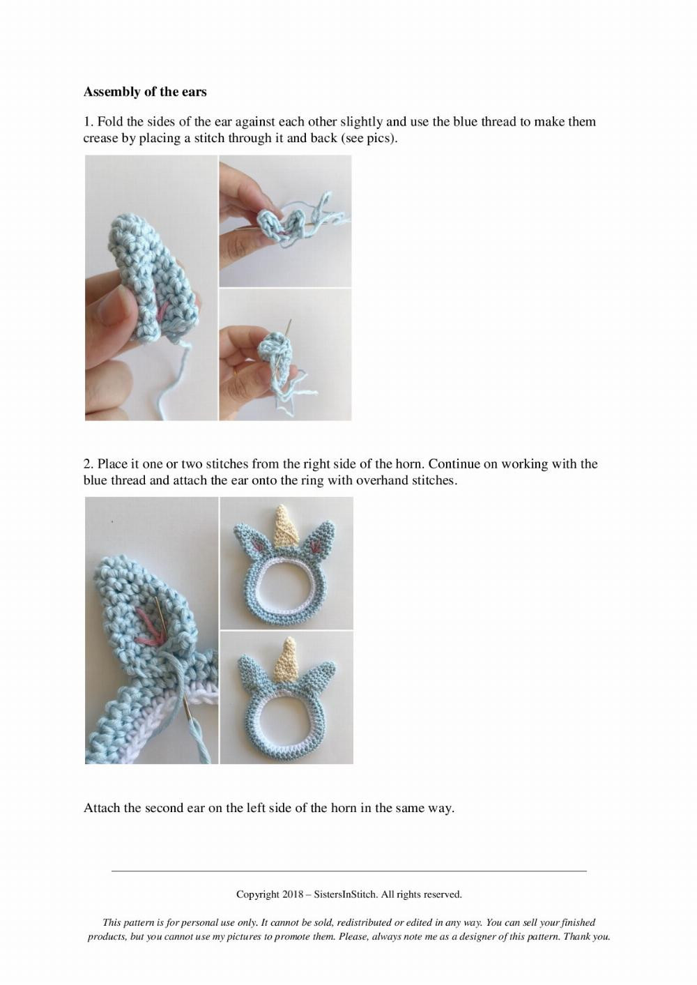 WALLICORN crochet pattern