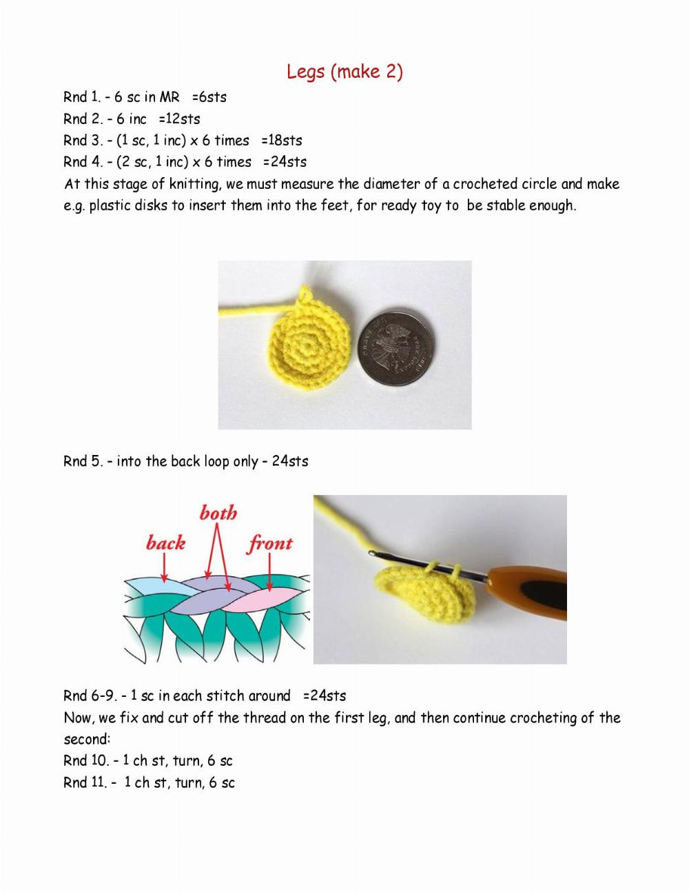 yellow Sunny giraffe crochet pattern