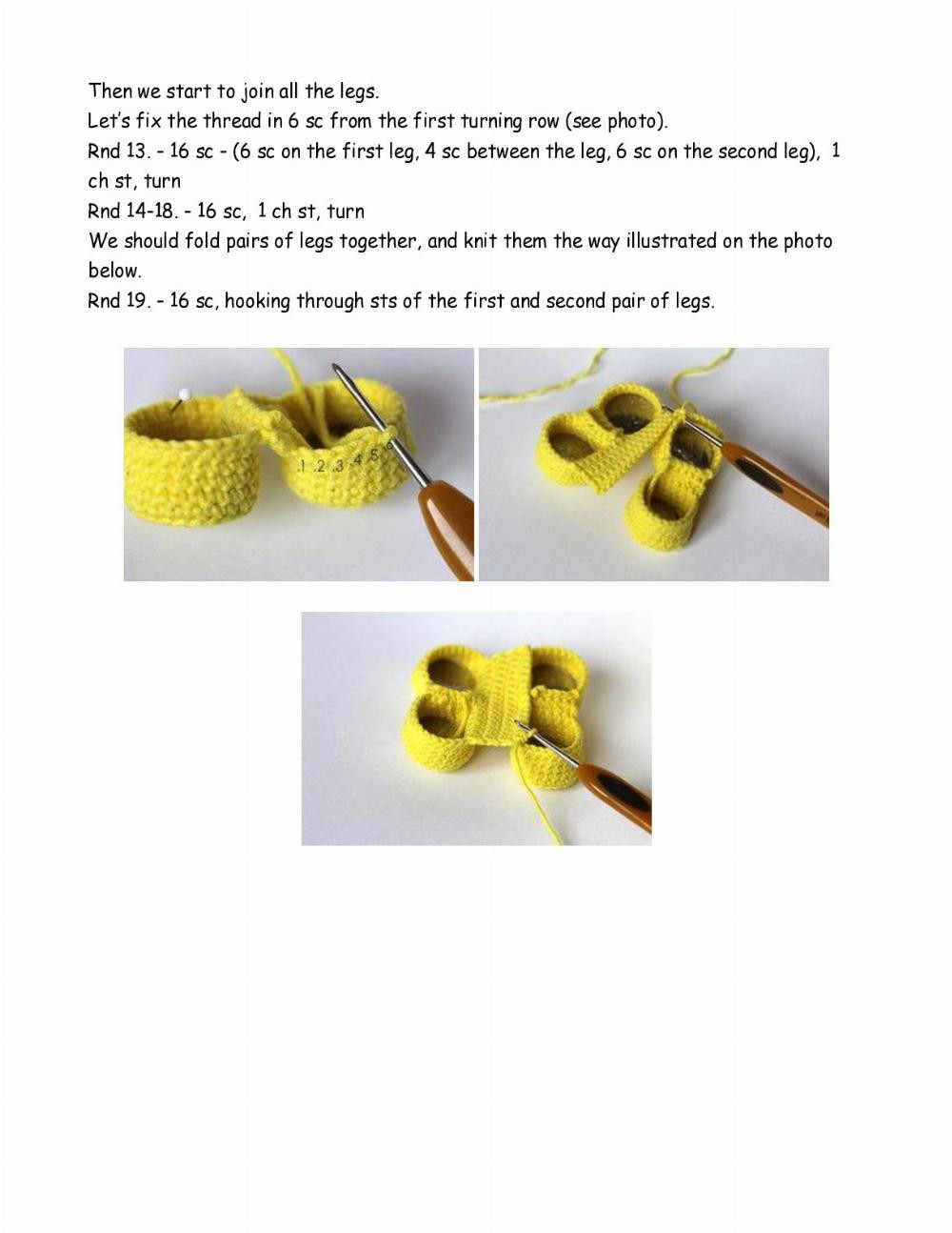 yellow Sunny giraffe crochet pattern