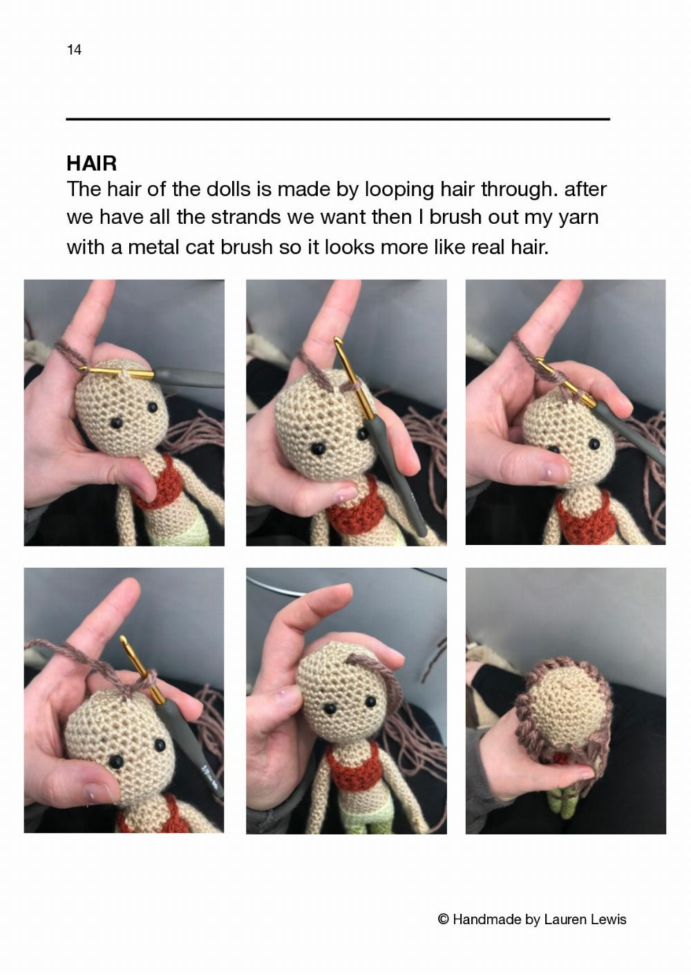 Yogi Doll crochet pattern