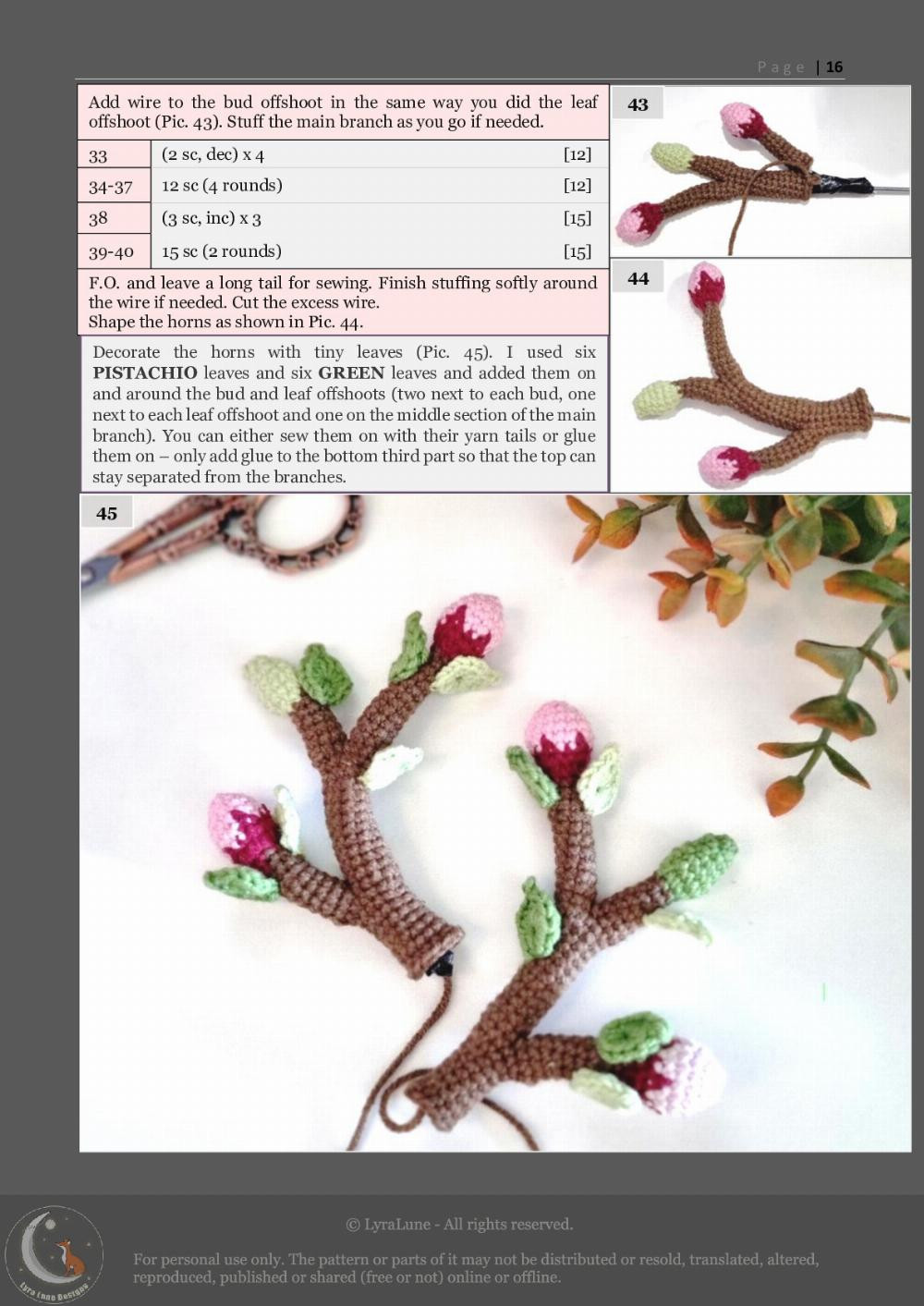 zephyr Deer crochet pattern