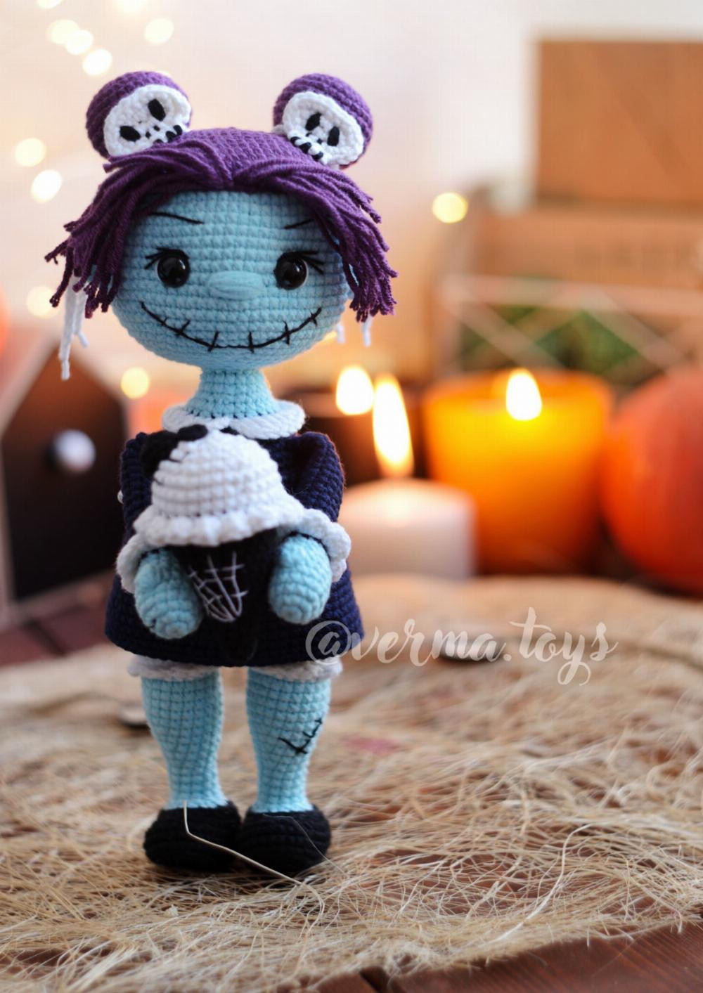 zombie girl crochet pattern