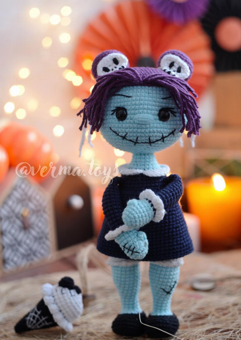 zombie girl crochet pattern