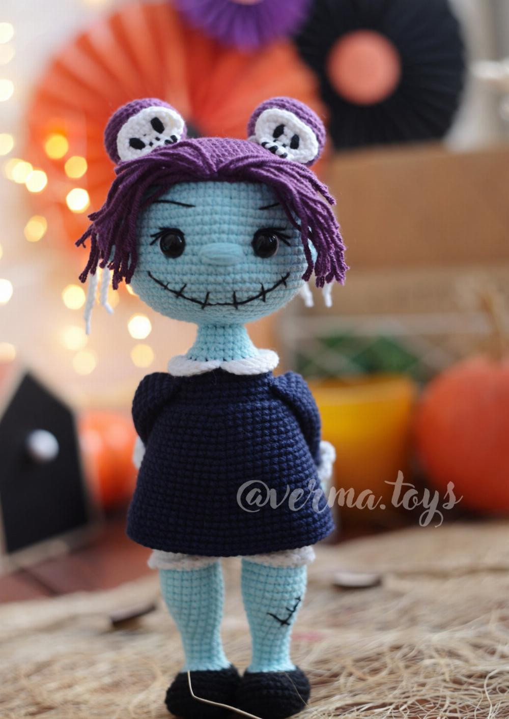 zombie girl crochet pattern