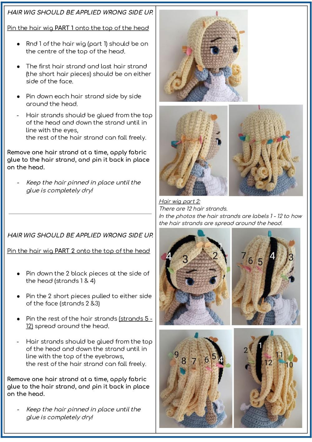 alice doll pattern