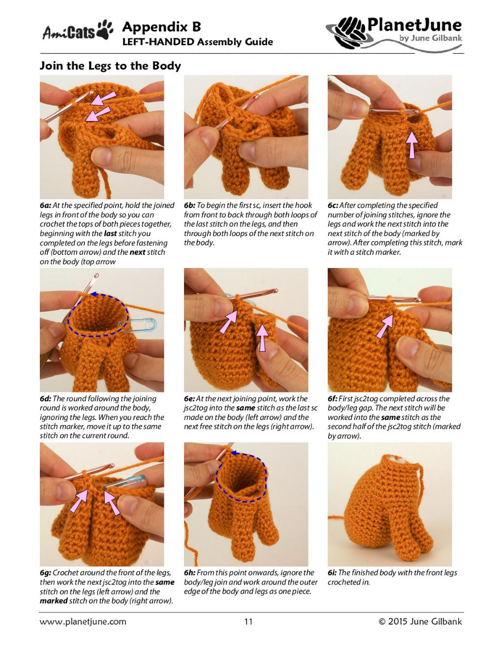 ami cats Calico Cat A crochet pattern