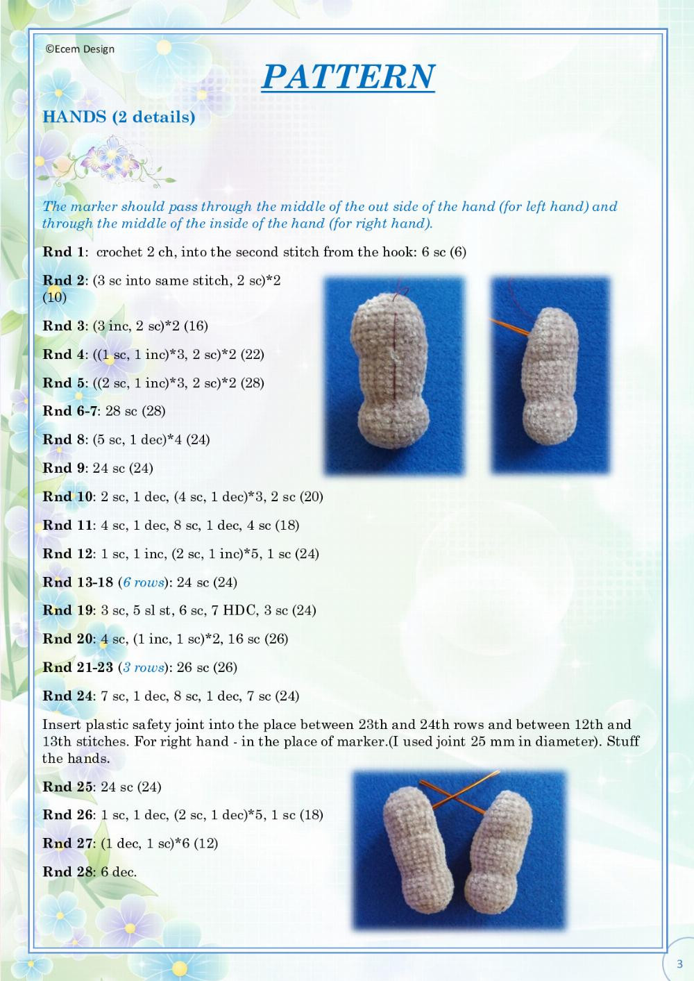 amigurumi crochet pattern elephant monya