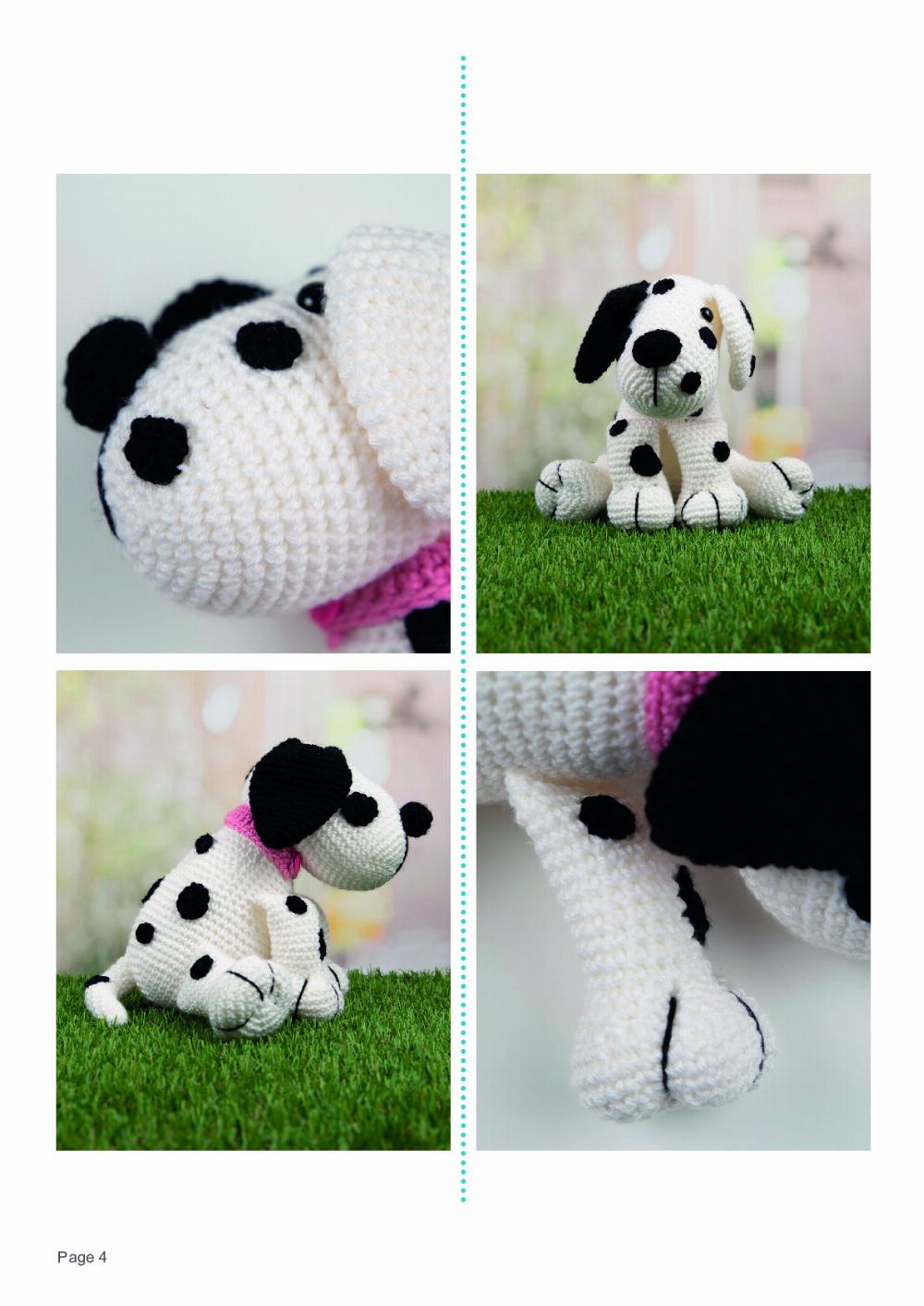 amigurumi dakota the dalmatian deradog