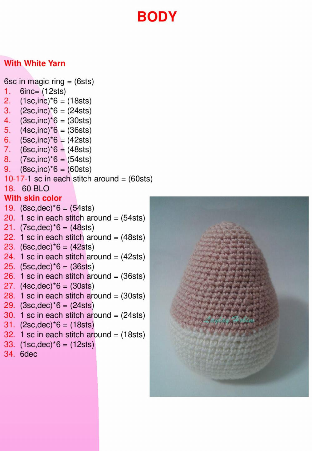 amigurumi easter bunny crochet pattern rabbit