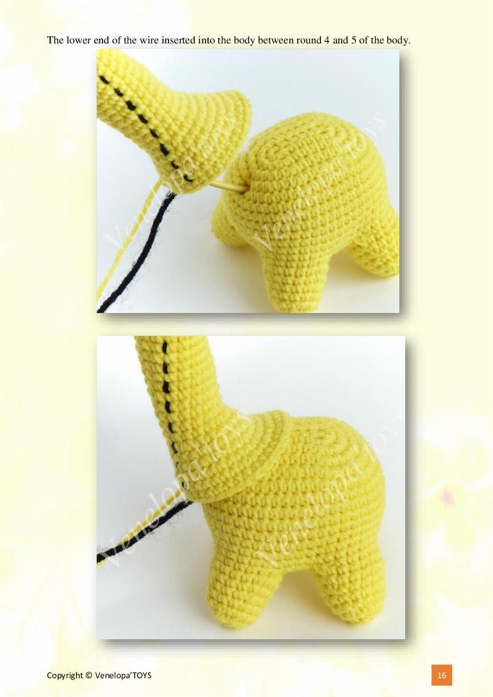 Amigurumi pattern «GIRAFFE»