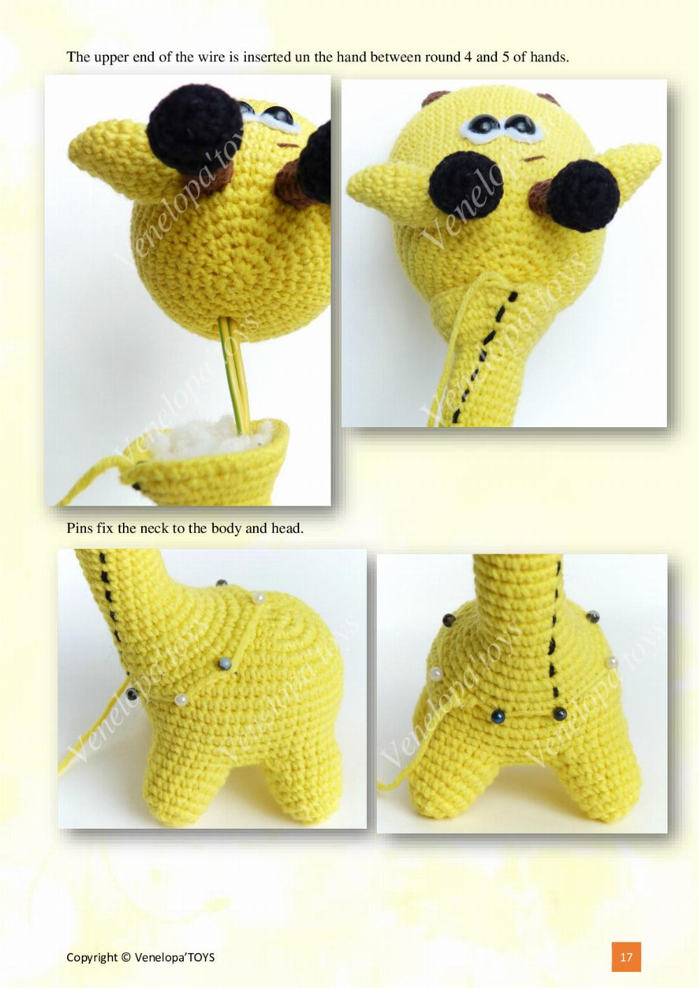 Amigurumi pattern «GIRAFFE»