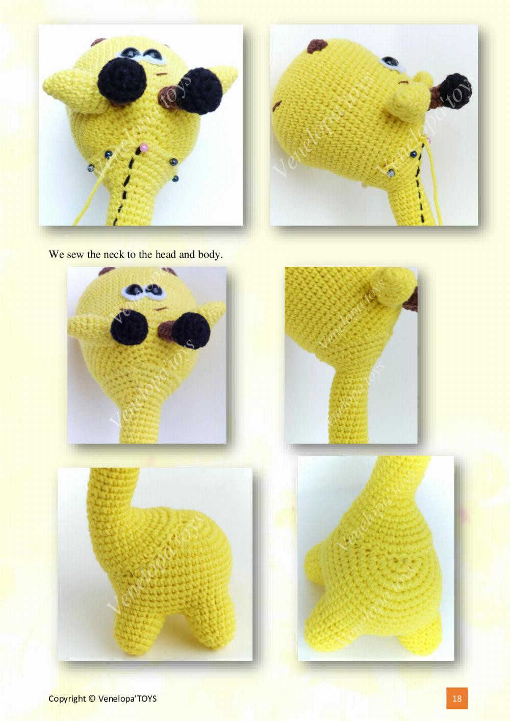 Amigurumi pattern «GIRAFFE»