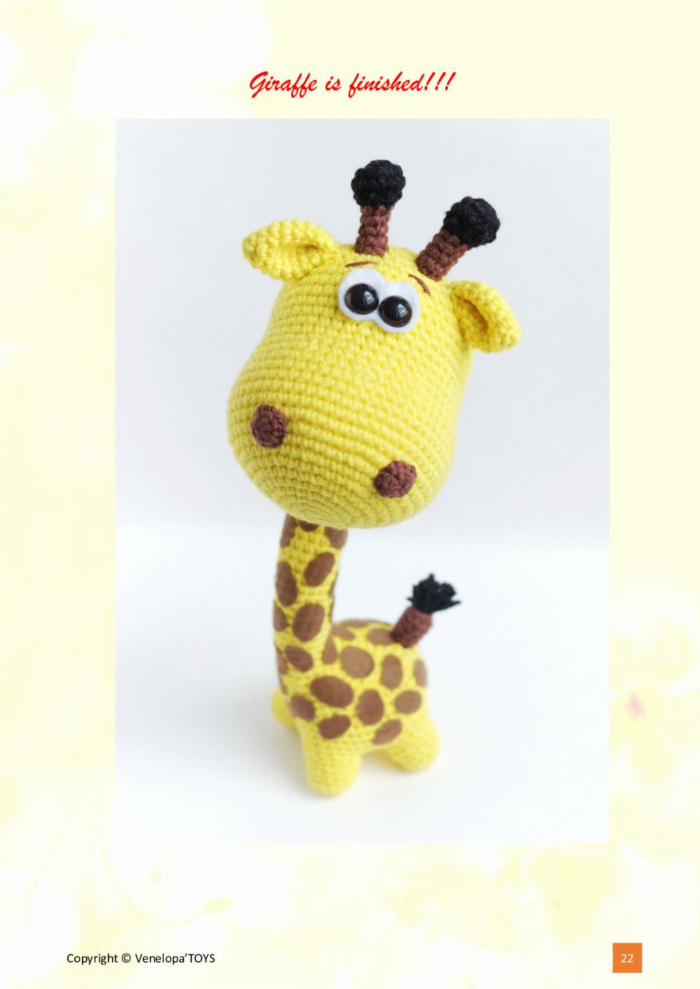 Amigurumi pattern «GIRAFFE»