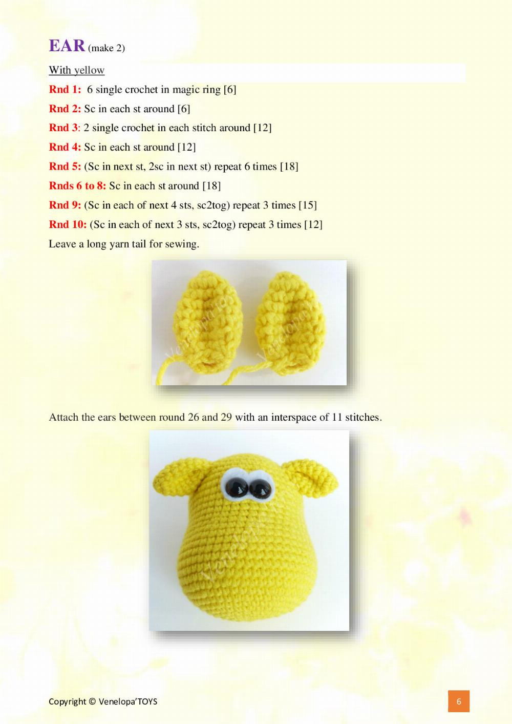 Amigurumi pattern «GIRAFFE»