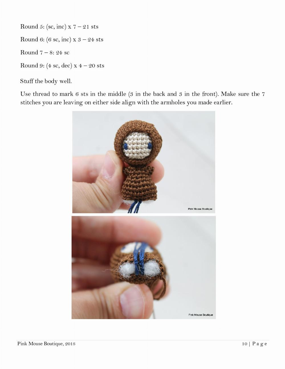 Astronaut millie crochet pattern