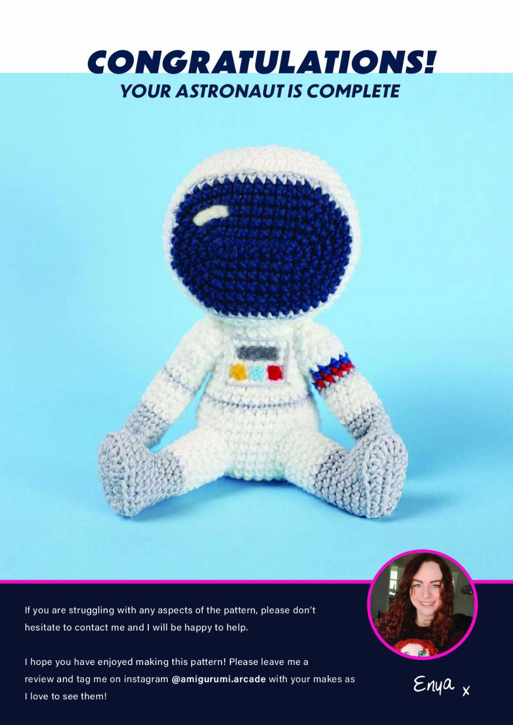 ASTRONAUT SPACE SERIES AMIGURUMI