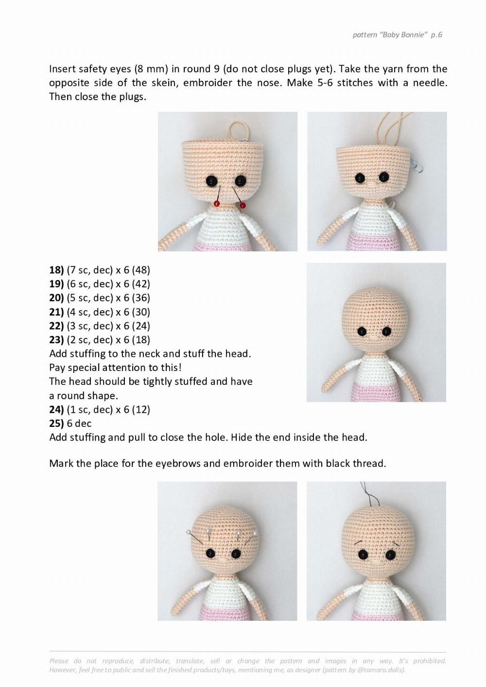 Baby Bonnie Pattern