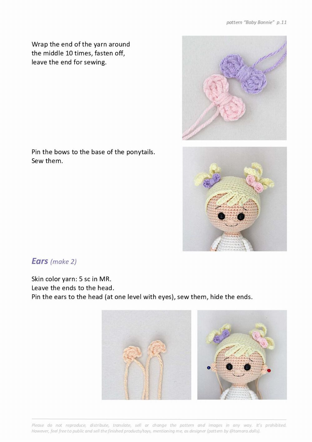 Baby Bonnie Pattern