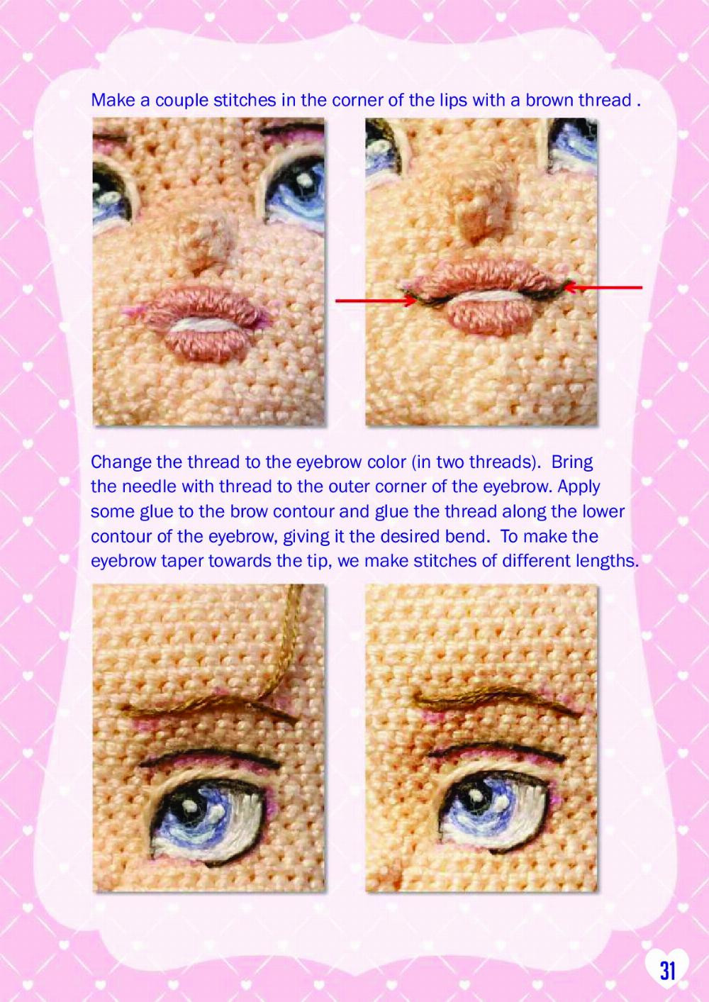 barbara doll crochet pattern