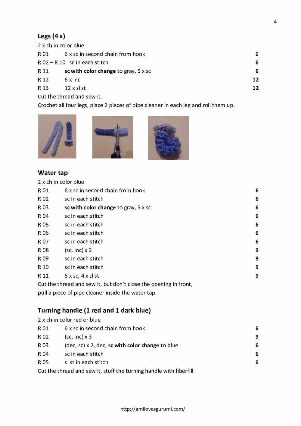 Bathtub Crochet Pattern