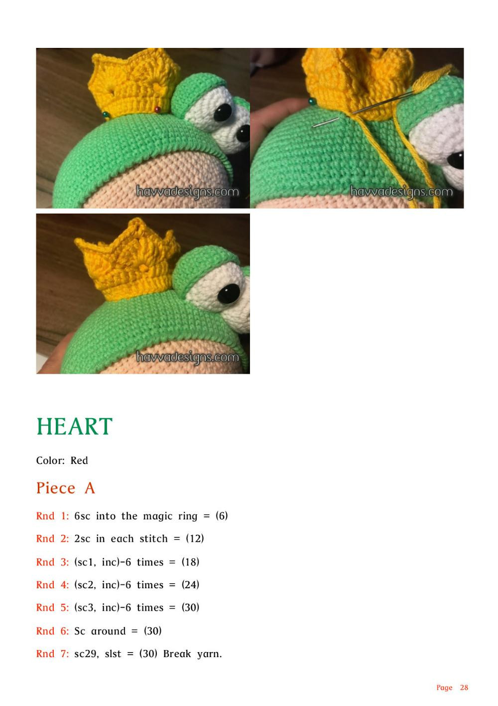 Bonnie in Frog Costume Amigurumi Pattern