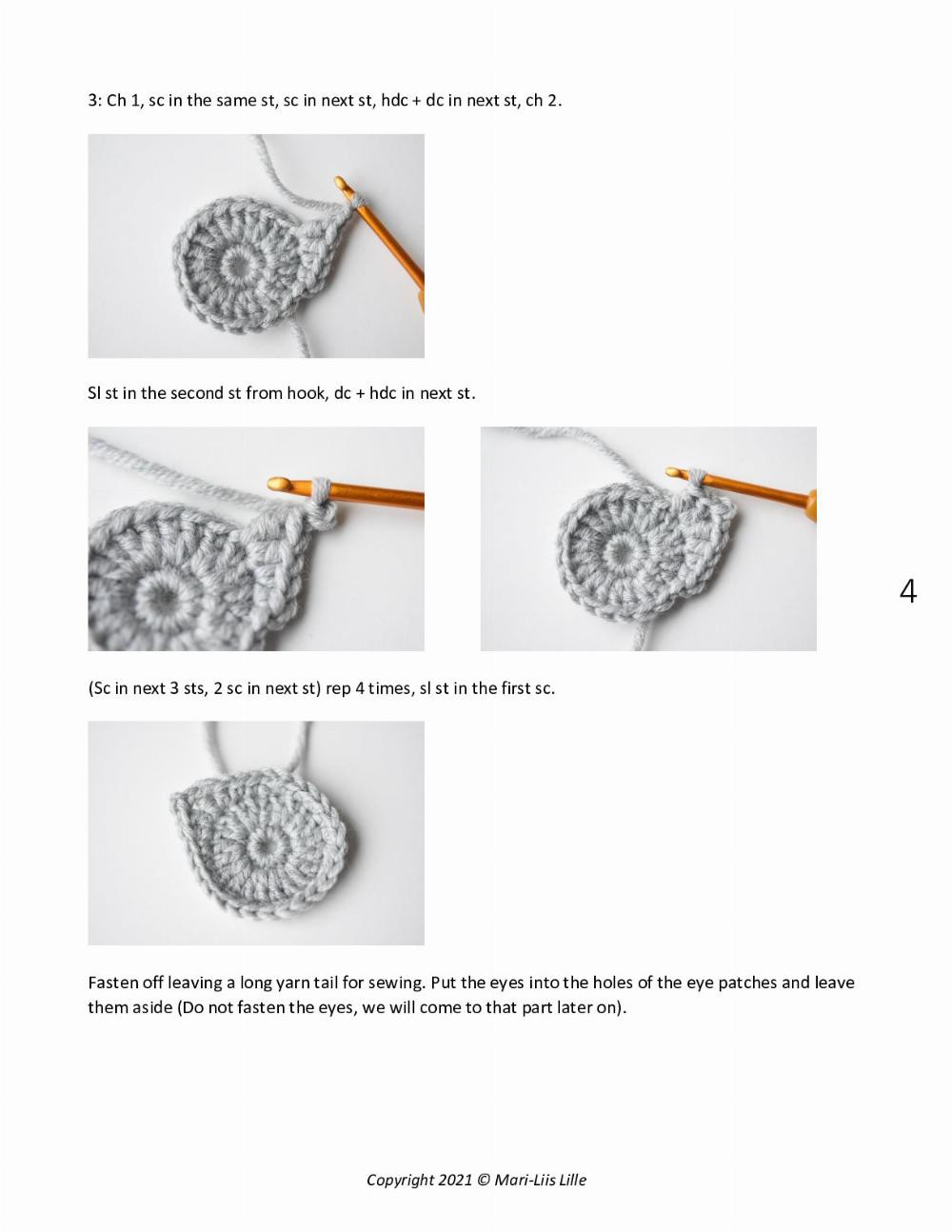 bubo the owl crochet pattern