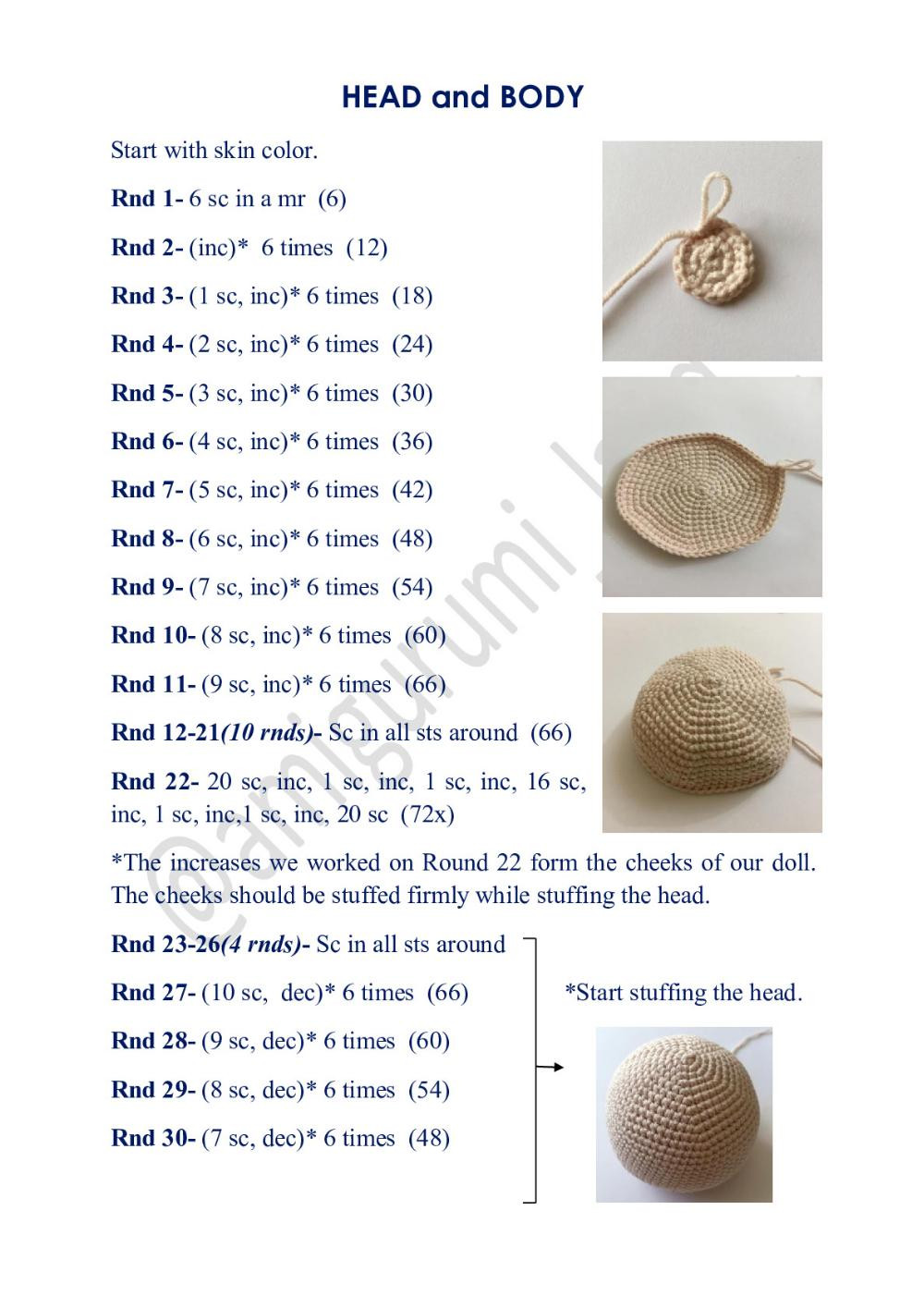 bulut doll pattern