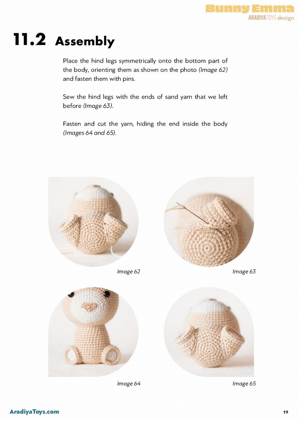 Bunny Emma crochet pattern