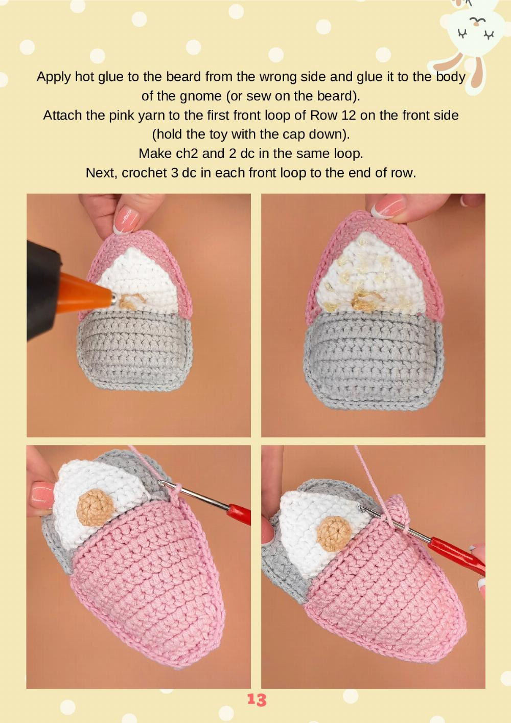 Bunny gnome Crochet pattern