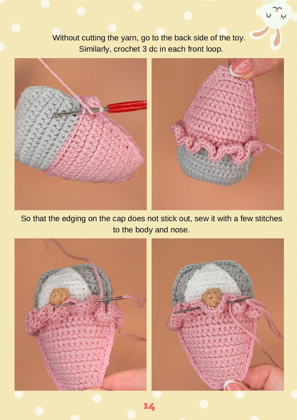 Bunny gnome Crochet pattern