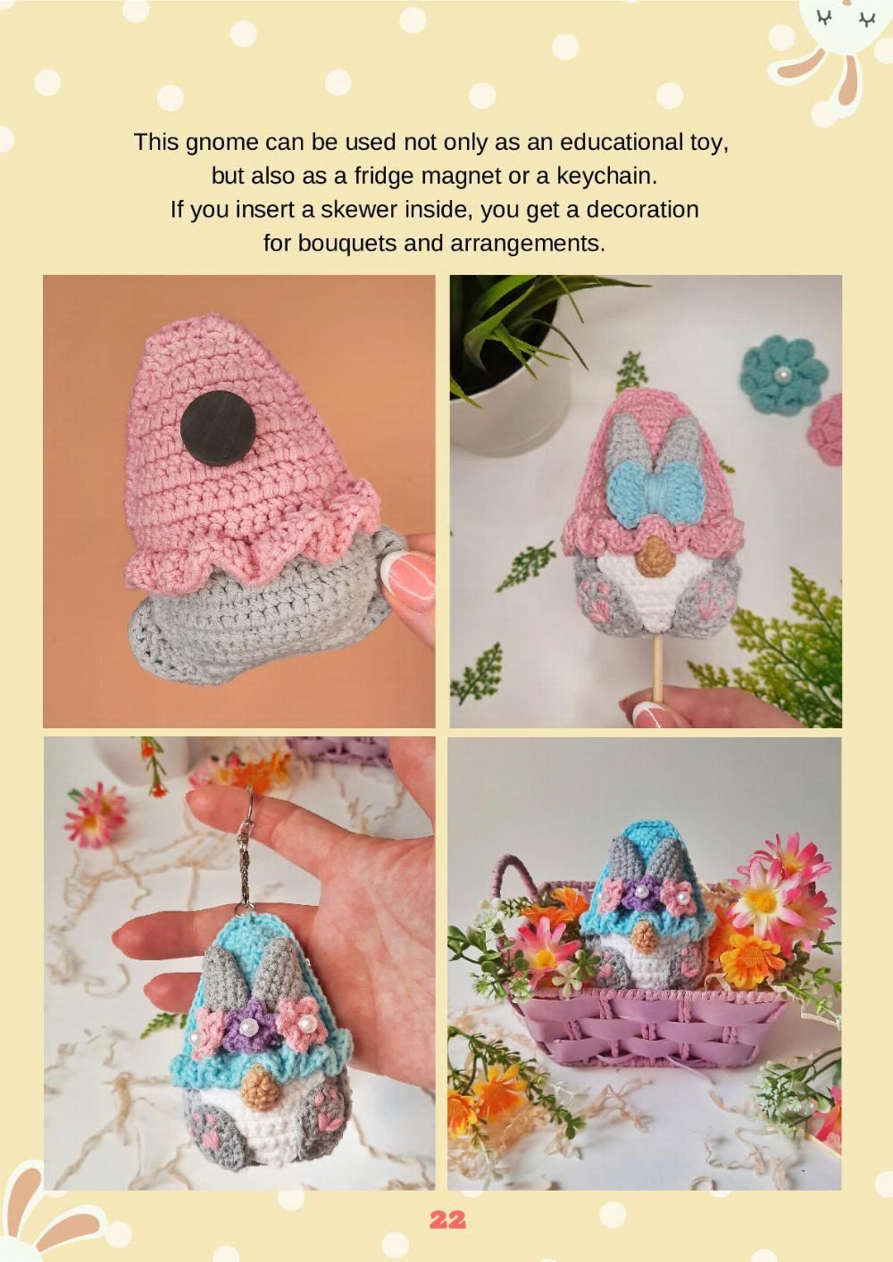 Bunny gnome Crochet pattern