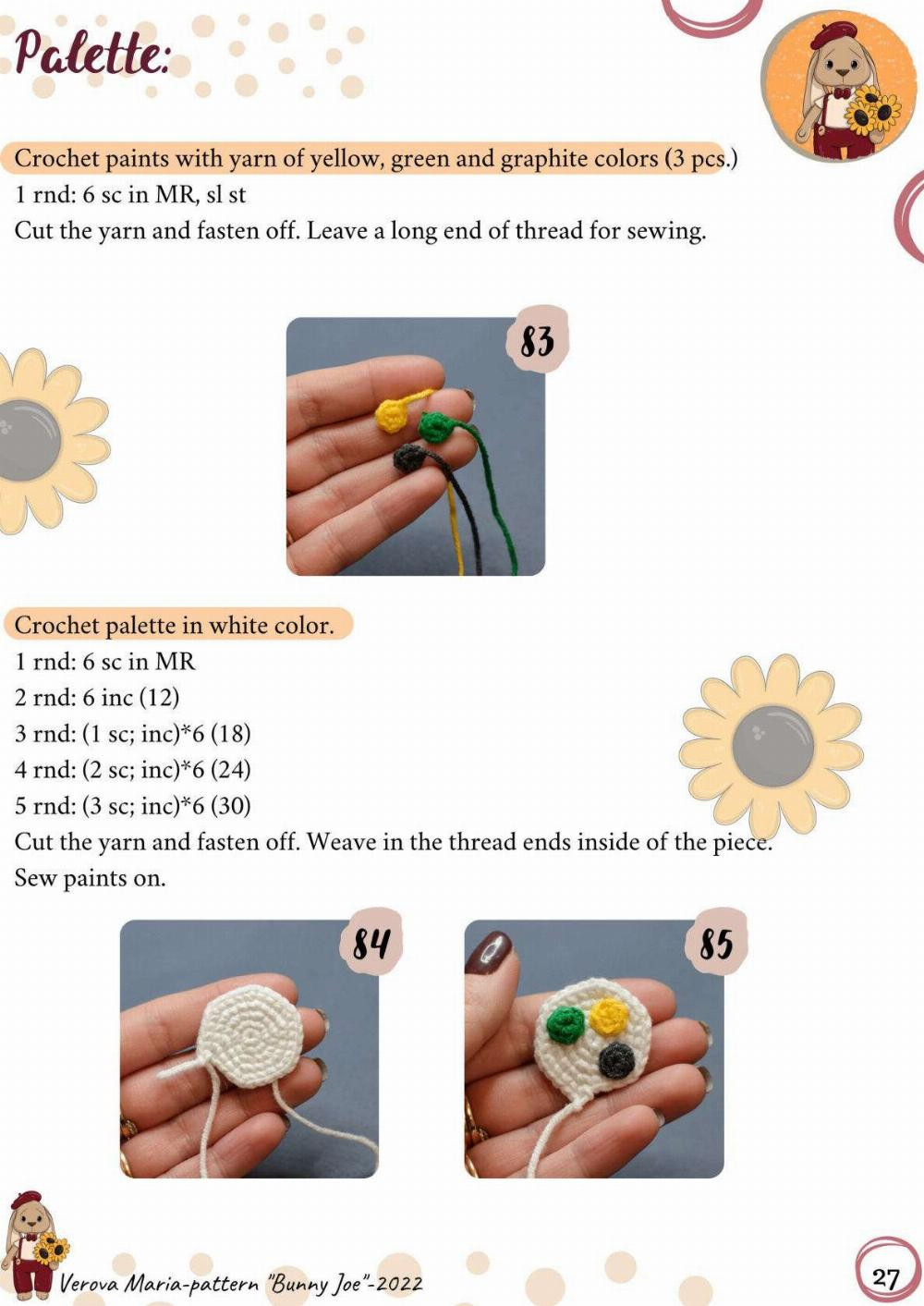 bunny joe crochet pattern