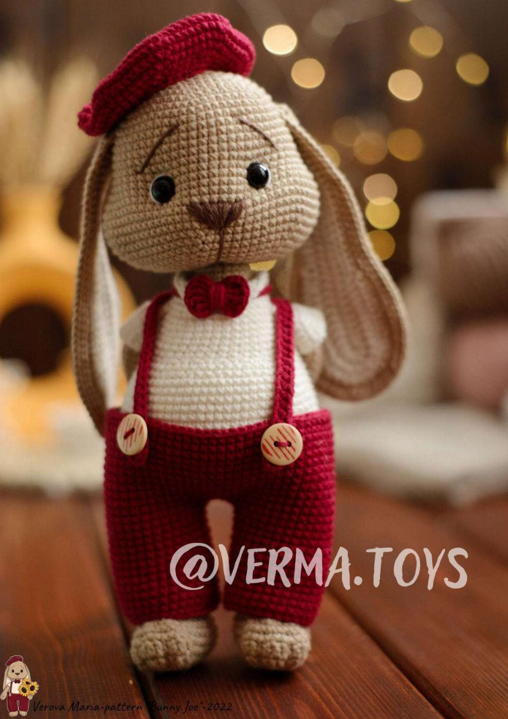 bunny joe crochet pattern