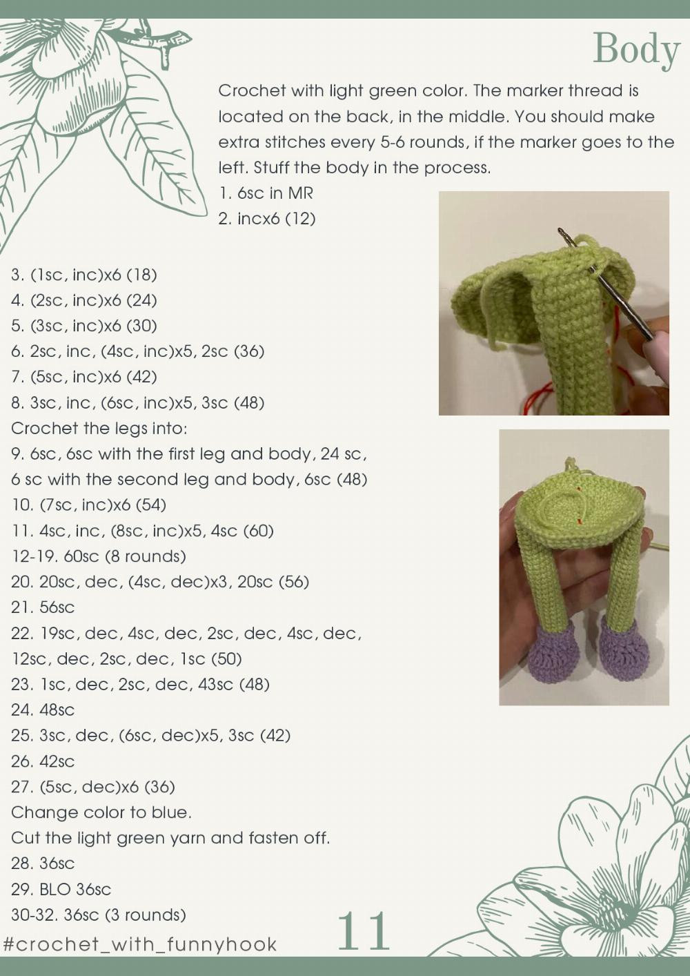 BUTTERFLY "MI" crochet pattern